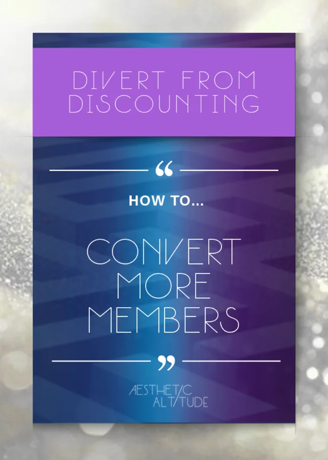 Actual promotions and memberships flashcard from the virtual deck