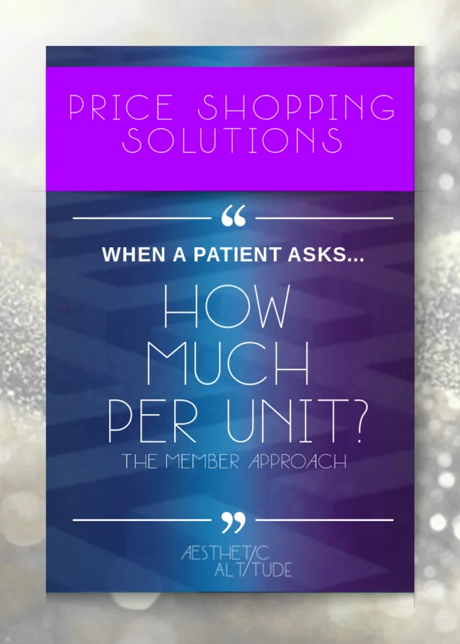 Actual price-resistance flashcard from the virtual deck